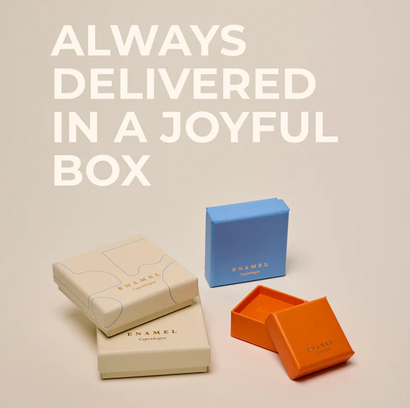 Enamel Nara Drop Earrings