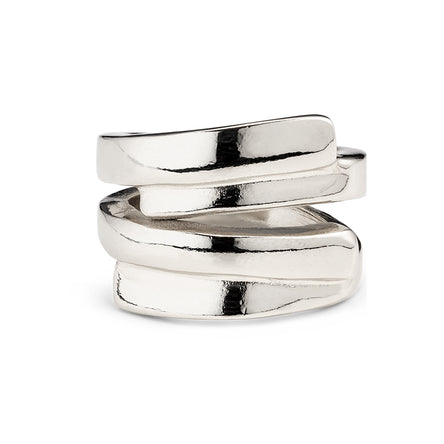 Uno De 50 silver plated Multiband Ring