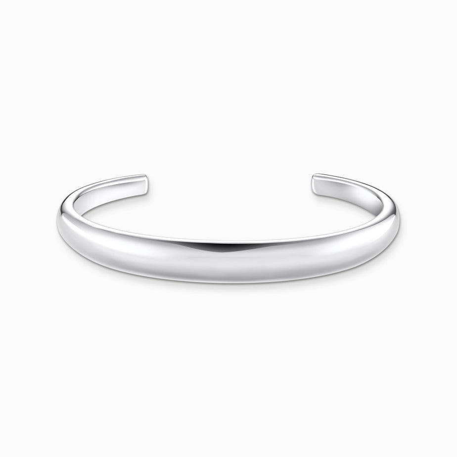 Thomas Sabo Silver Bangle In Timeless Design