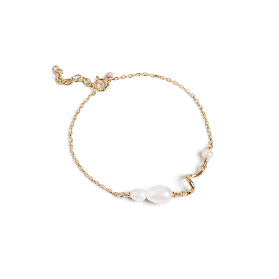 Enamel Copenhagen Pearlie Twist Bracelet