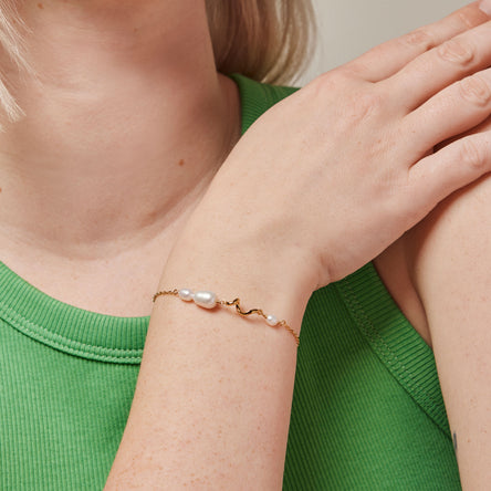 Enamel Copenhagen Pearlie Twist Bracelet