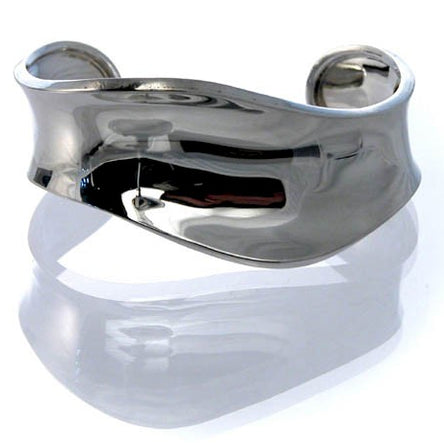 Out of Mexico Polished Wave Bangle