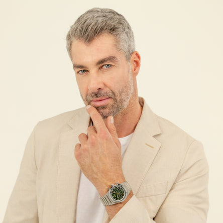 Boss Mens Candor Green Watch