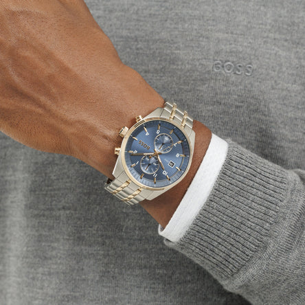 Boss Skytraveller Chronograph Mens Watch