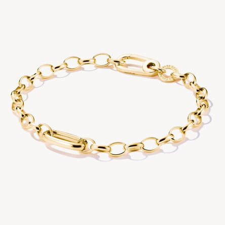 Thomas Sabo Gold Plated Connect Link Bracelet