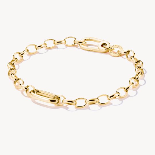 Thomas Sabo Gold Plated Connect Link Bracelet