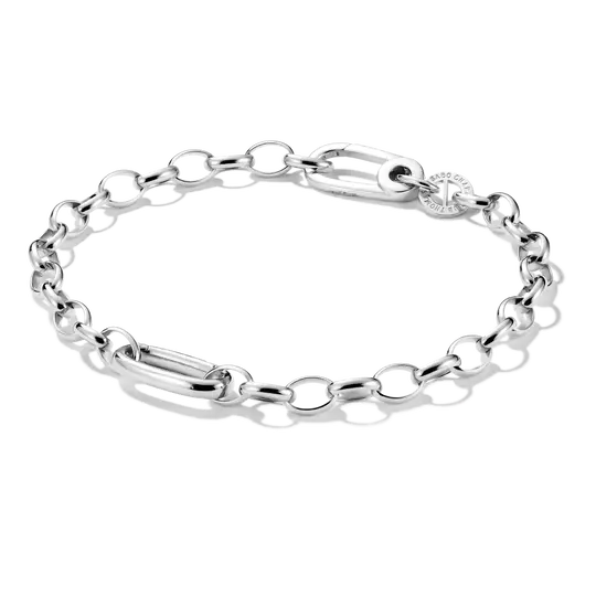 Thomas Sabo Silver Plated Connect Charm Bracelet