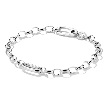 Thomas Sabo Silver Plated Connect Charm Bracelet