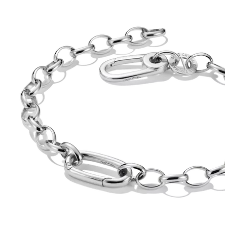 Thomas Sabo Silver Plated Connect Charm Bracelet