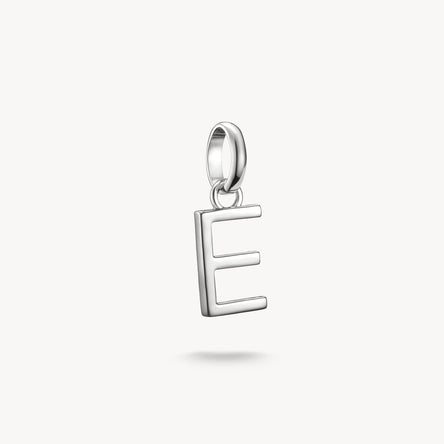 Thomas Sabo Silver Letter E Connect Charm Pendant