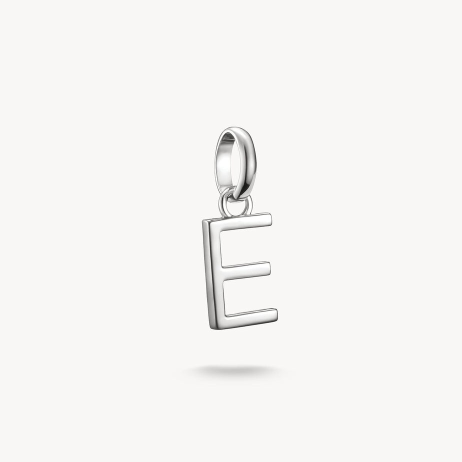 Thomas Sabo Silver Letter E Connect Charm Pendant