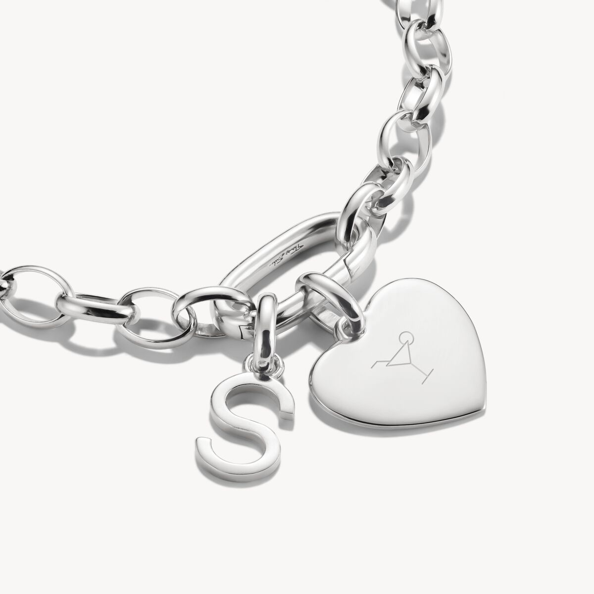 Thomas Sabo Silver Letter S Connect Charm Pendant