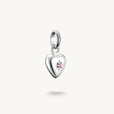 Thomas Sabo Silver Heart With Star Connect Charm Pendant