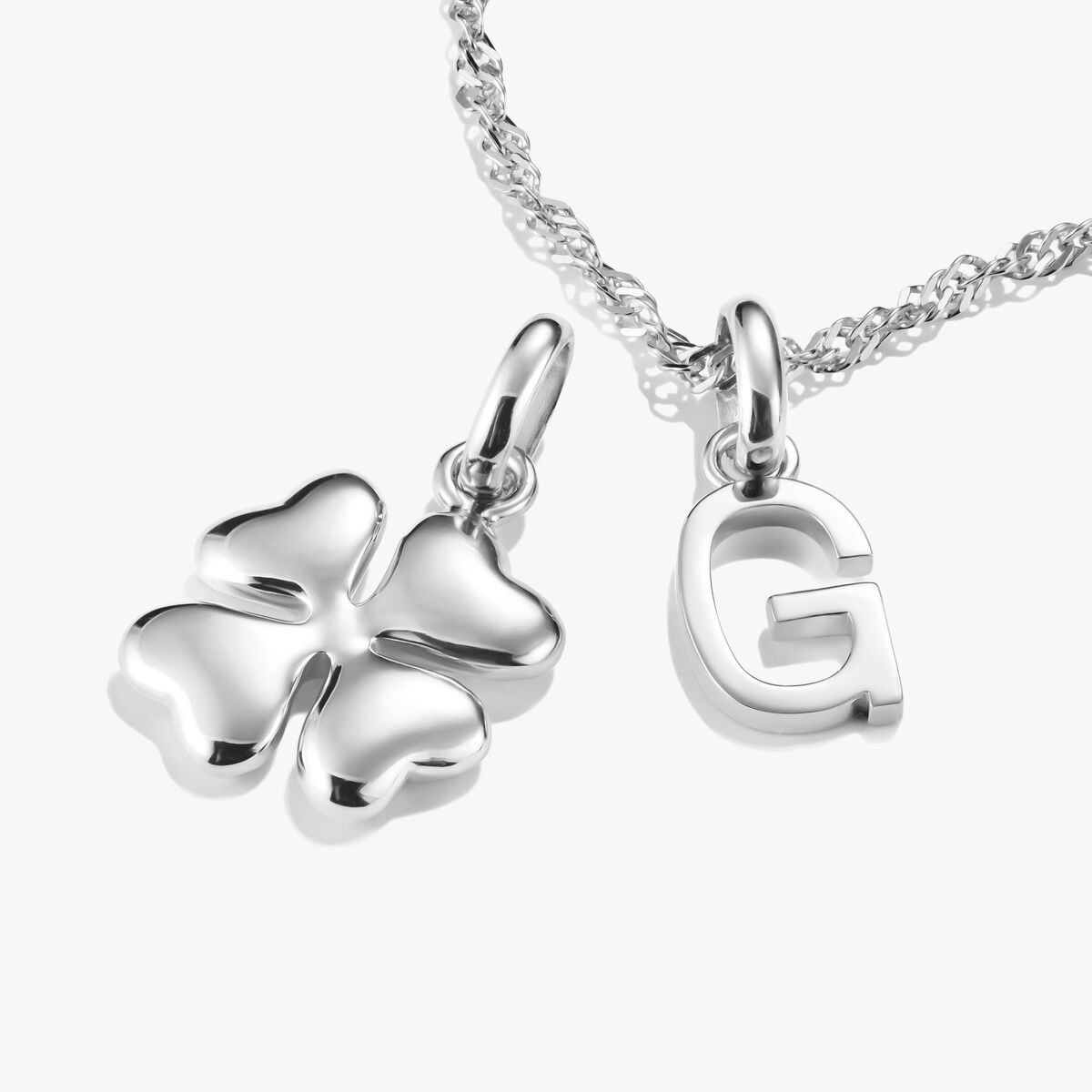 Thomas Sabo Silver Clover Connect Charm Pendant