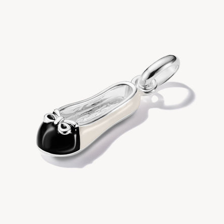 Thomas Sabo Silver Cream Ballerina Connect Charm Pendant