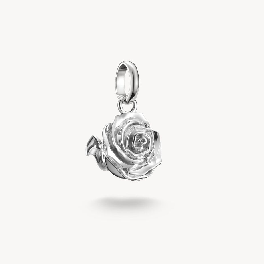 Thomas Sabo Silver Rose Connect Charm Pendant