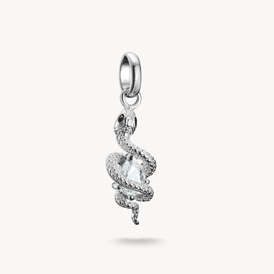 Thomas Sabo Silver Snake Connect Charm Pendant