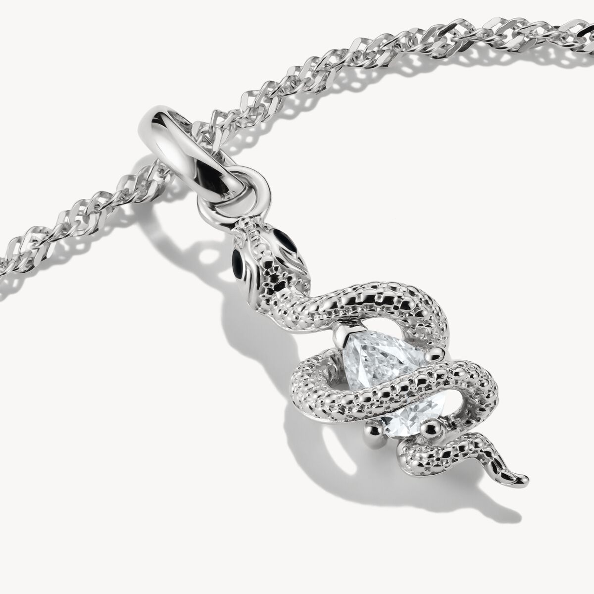 Thomas Sabo Silver Snake Connect Charm Pendant