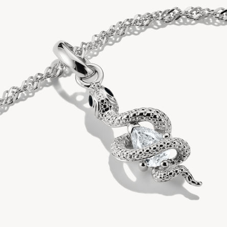 Thomas Sabo Silver Snake Connect Charm Pendant