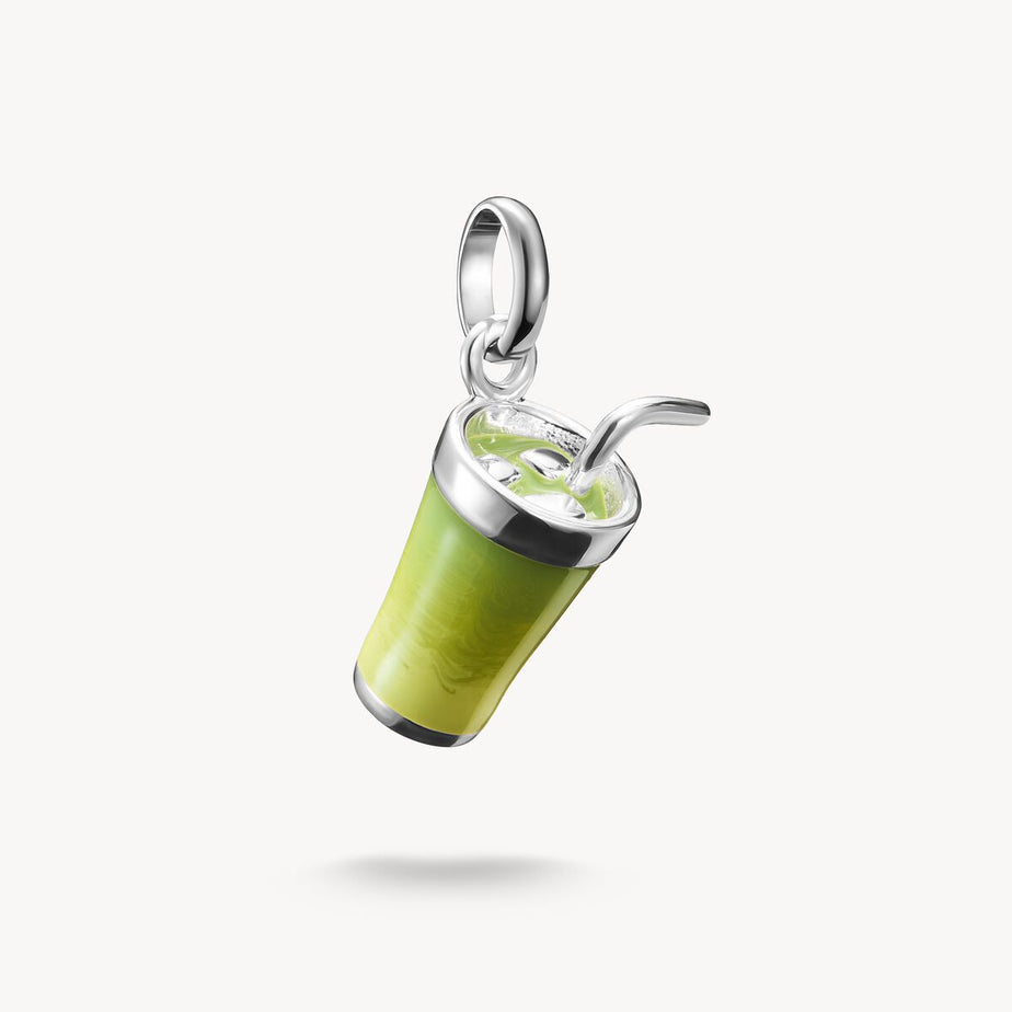 Thomas Sabo Silver Matcha Latte Connect Charm Pendant