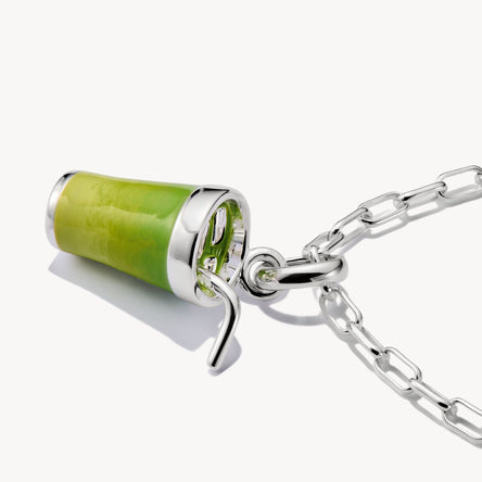 Thomas Sabo Silver Matcha Latte Connect Charm Pendant
