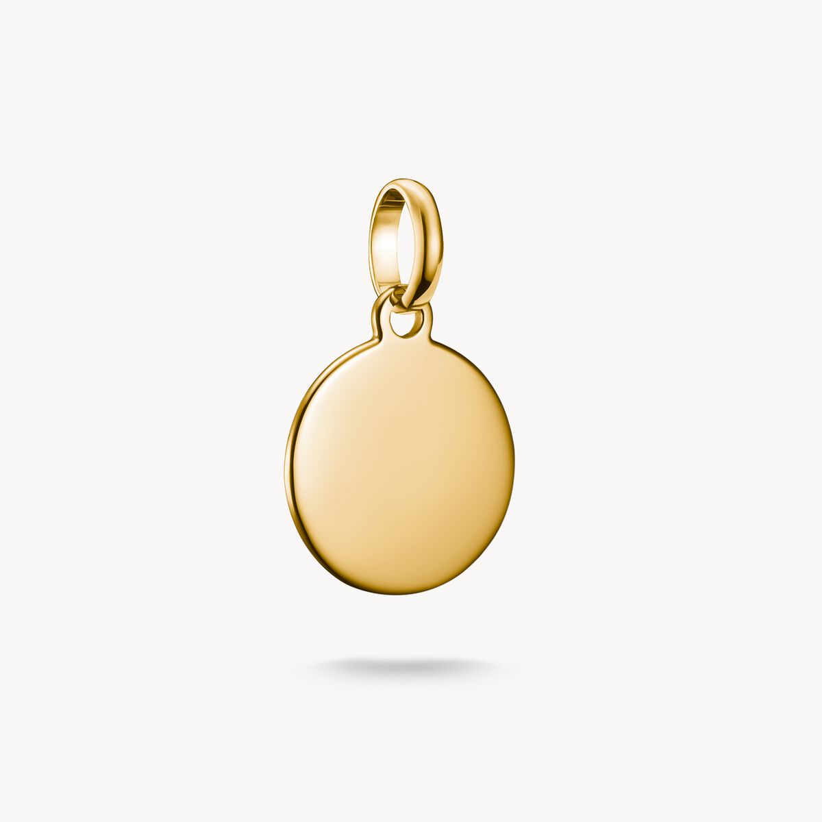Thomas Sabo Gold-Plated Disc Connect Charm Pendant