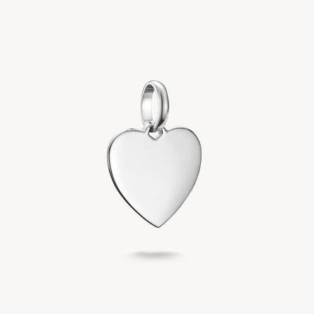 Thomas Sabo Silver Plain Heart Connect Charm Pendant