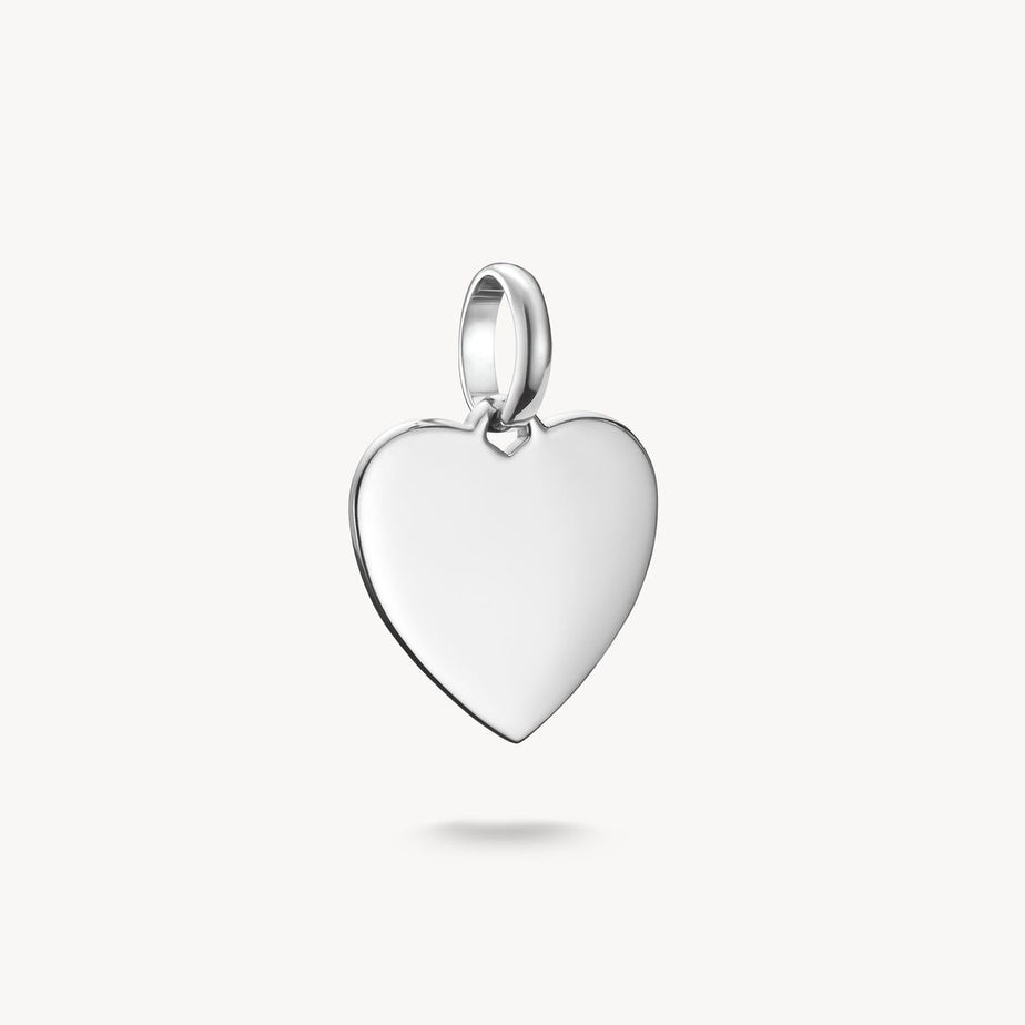 Thomas Sabo Silver Plain Heart Connect Charm Pendant