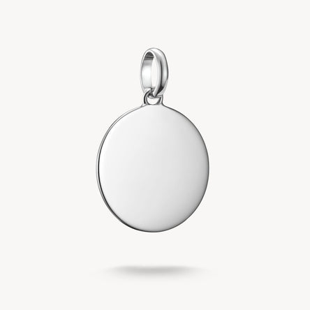 Thomas Sabo Silver Plain Disc Connect Charm Pendant