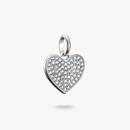 Thomas Sabo Silver Stone Heart Connect Charm Pendant