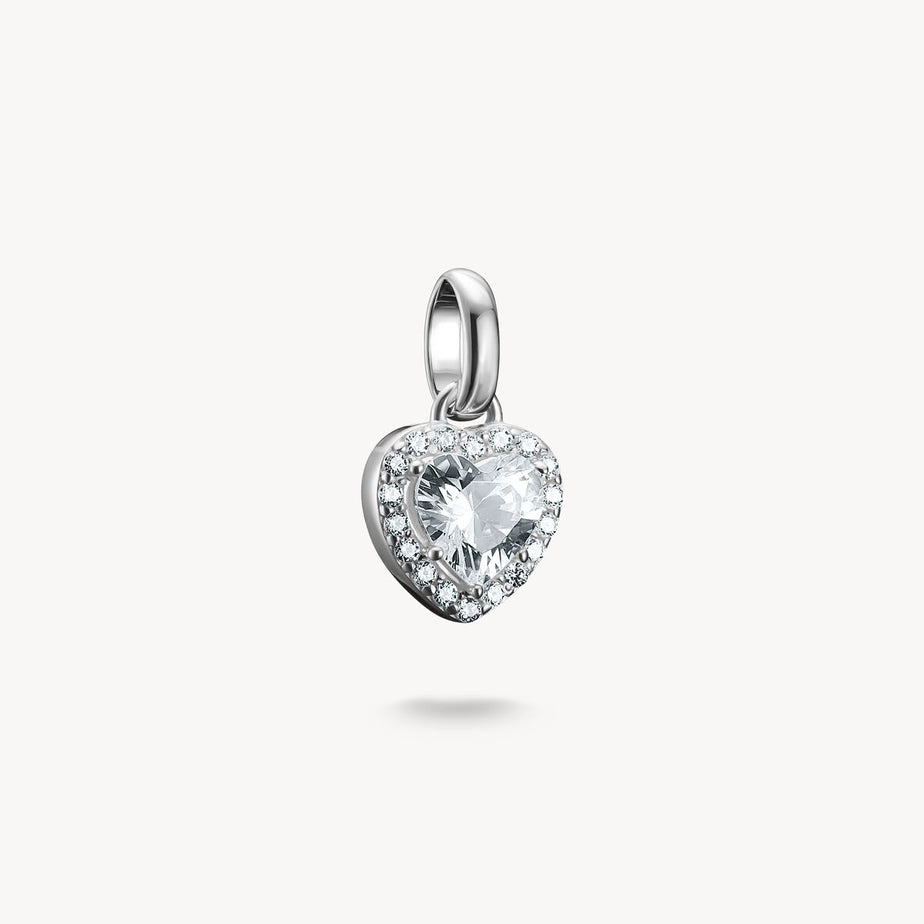 Thomas Sabo Heart With Stone Connect Charm Pendant