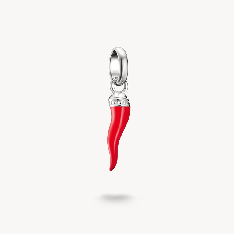 Thomas Sabo Red Cornicello Connect Charm