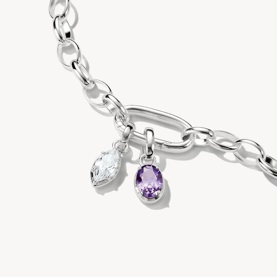 Thomas Sabo February Birthstone Connect Charm