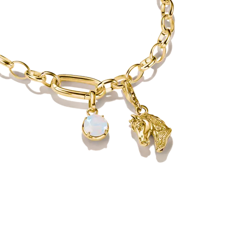 Thomas Sabo Gold June Birthstone Connect Charm
