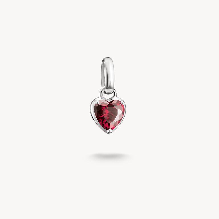 Thomas Sabo July Heart Birthstone Connect Charm
