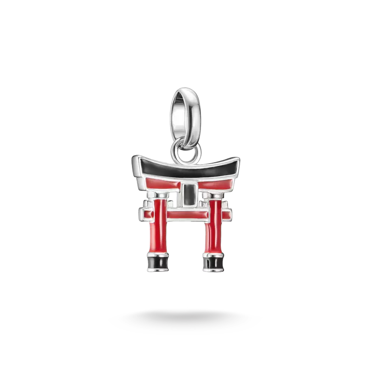 Thomas Sabo Silver Charm Pendant Torii Connect