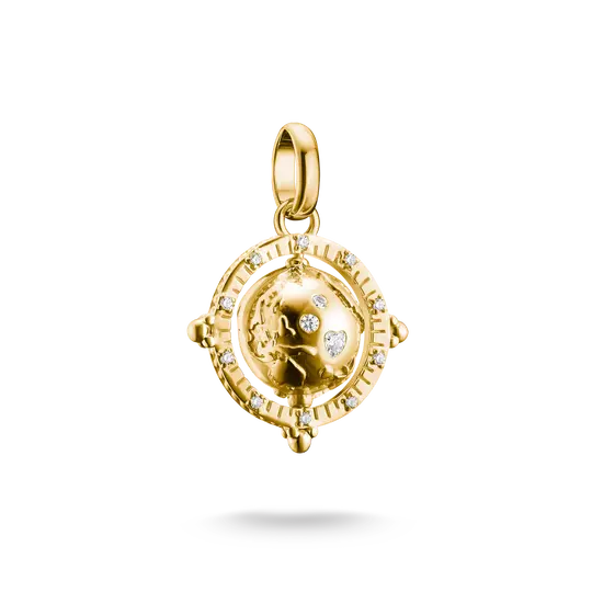 Thomas Sabo Gold Globe Connect Charm