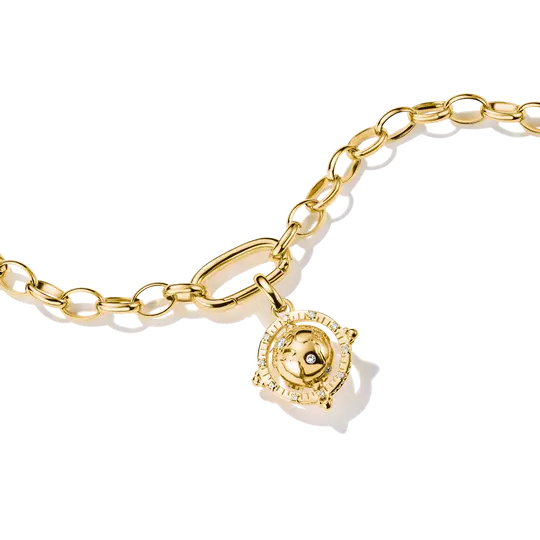 Thomas Sabo Gold Globe Connect Charm