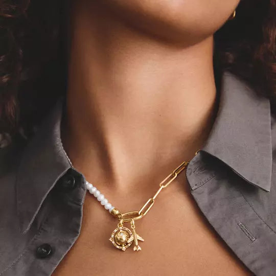 Thomas Sabo Gold Globe Connect Charm