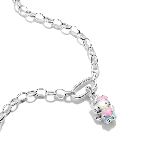 Thomas Sabo Hello Kitty with Pink Heart Connect Charm