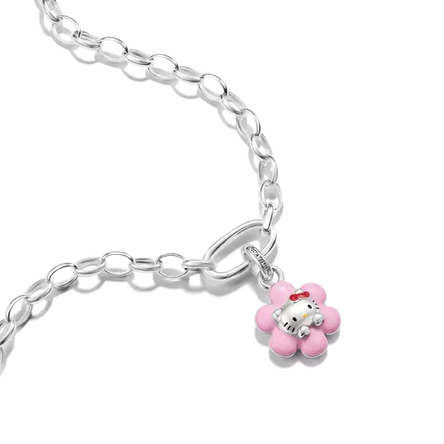 Thomas Sabo Hello Kitty Pink Flower Connect Charm