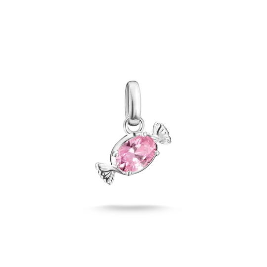 Thomas Sabo Candy Connect Charm with Pink Zirconia