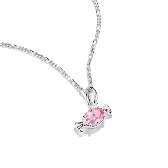 Thomas Sabo Candy Connect Charm with Pink Zirconia
