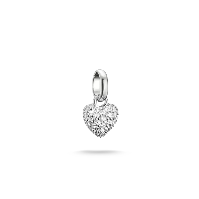 Thomas Sabo Heart Connect Charm with white zirconia