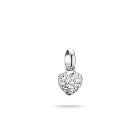 Thomas Sabo Heart Connect Charm with white zirconia