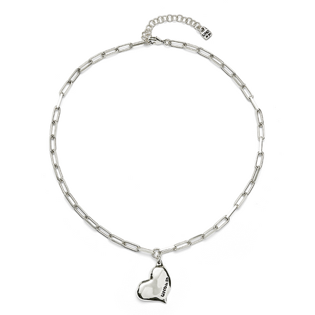Uno De 50 Link Chain Necklace With Heart