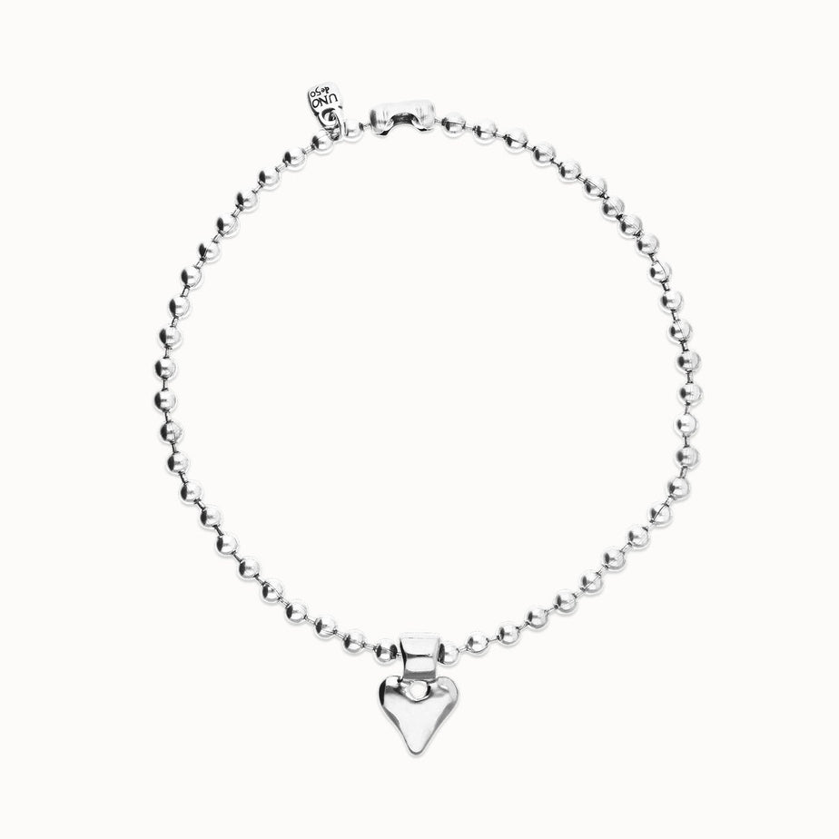 Uno de 50 Beaded Heart Necklace