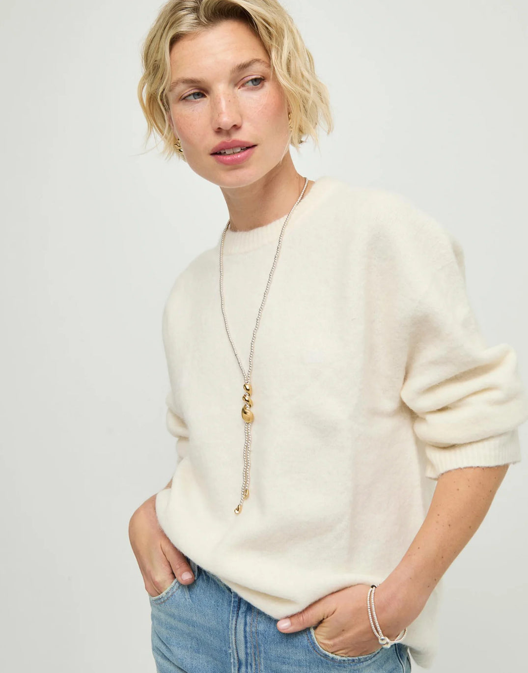 Uno de 50 Two-tone Necklace Originia