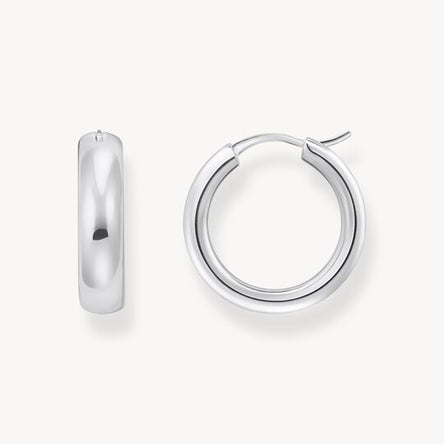 Thomas Sabo Silver Medium Hoop Earrings