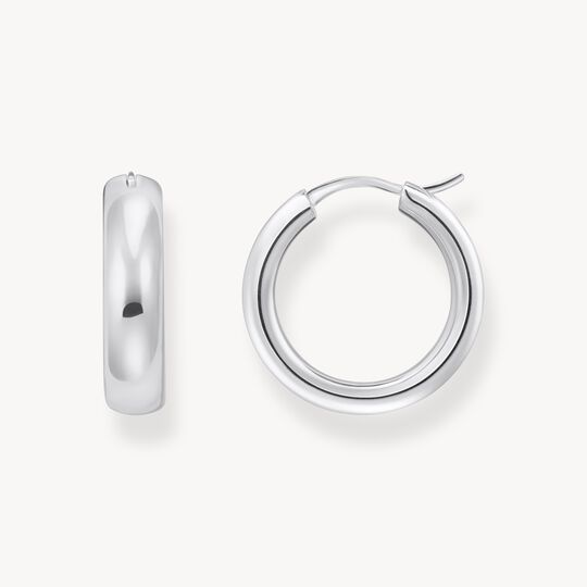 Thomas Sabo Silver Medium Hoop Earrings